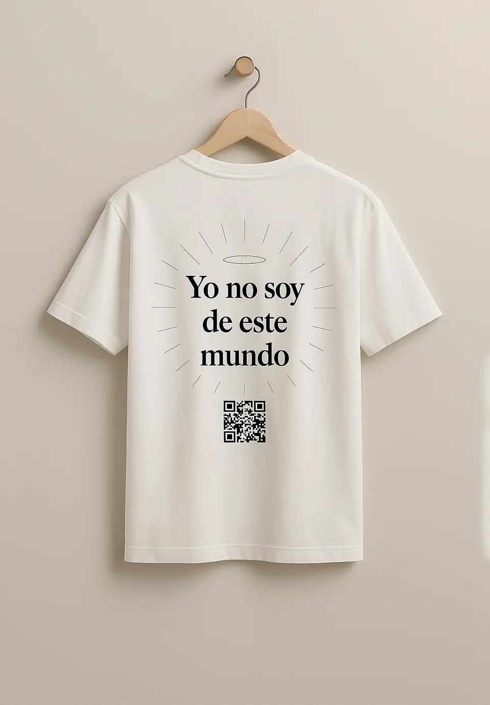 Yo no soy de este mundo - Diseño Oversize Yo no soy de este mundo - Diseño Oversize